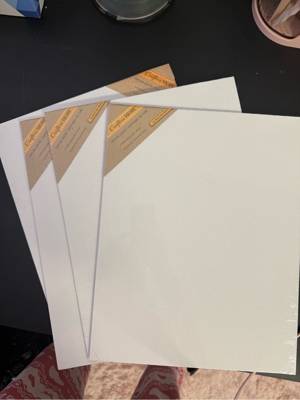 Canvas Panel Pack - White Artist Canvases